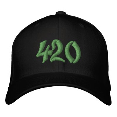 420 EMBROIDERED BASEBALL CAPS by xajjin