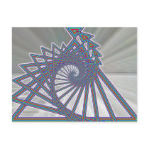 420 Pyramid Power Postcard