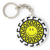 420 SMILE KEYCHAIN