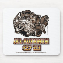 427 ZL1 Corvette Engine All-Aluminum Mousepads