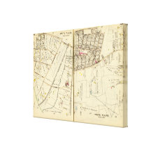 42-43 White Plains Stretched Canvas Prints