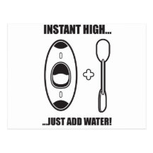 43. instant high postcard