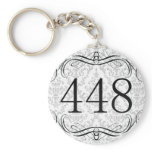 448 Area Code Key Chains