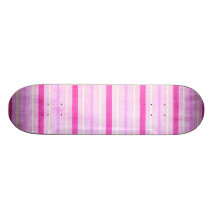449_lilies-paper-stripes PINK WHITE CANDY CANDYCAN Skateboards