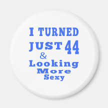 44 birthday designs fridge magnets