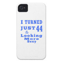 44 birthday designs iPhone 4 case
