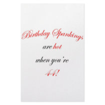 44 Birthday Spanking