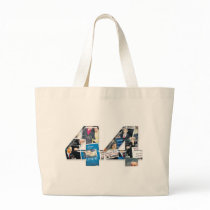44: Obama Inauguration Newspaper Collage Tote Bags