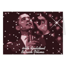 44th President, Barack Obama Card