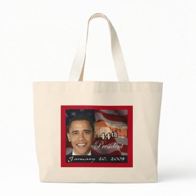 44th President Memorabilia Canvas Bag by obama_2008