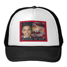 44th President Memorabilia Trucker Hats