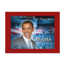 44th President OBAMA Post Cards