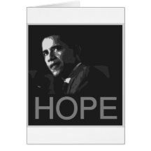 44th President of USA, Barack Obama Card