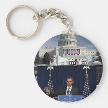 44th President of  usa, Barack Obama Keychains