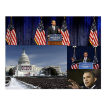 44th President of  usa, Barack Obama Post Card