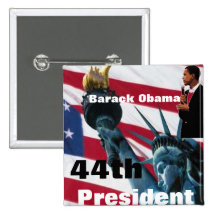 44th President of USA Button