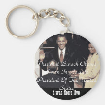 44th President of USA Key Chains
