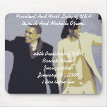 44th President of USA Mouse Mats