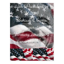 44th President of USA Postcard