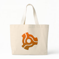 45 Adapter - Turntable Vinyl Record DJ Disc Jockey Canvas Bag