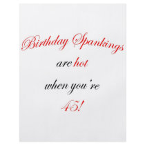 45 Birthday Spanking
