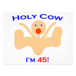 45 Holy Cow! Custom Invite