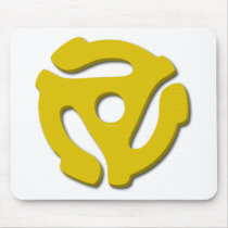 45 Record Adapter Mouse Pad