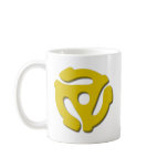 45 Record Adapter Coffee Mug