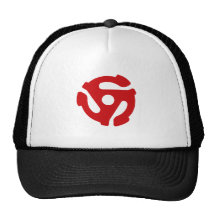 45 RECORD ADAPTOR hat