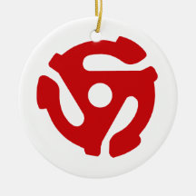 45 Record Adaptor ornament