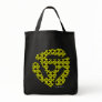 45 Record Insert Pattern Tote Bag