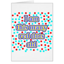 45 Red Dots Old cards