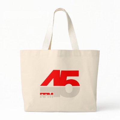 45 RPM - DJ Vinyl Turntable Disc Jockey Bags by HOTDJGEAR