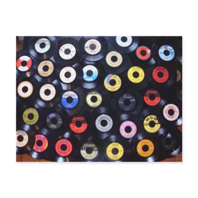 45 rpm post cards by acethelegend
