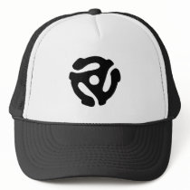 45 RPM Record Adapter Hat
