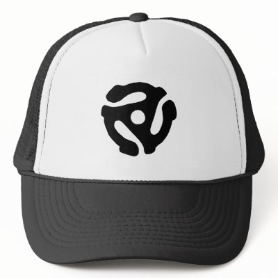 45 RPM Record Adapter Hat by jduncan29
