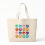 45 RPM Record Adapter Pop Art Tote Bag