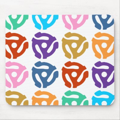 45 RPM Record Adapter Pop Art by pounddesigns