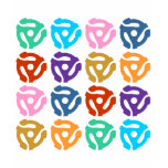 45 RPM Record Adapter Pop Art t-shirts