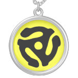 45 RPM Record Insert Necklace