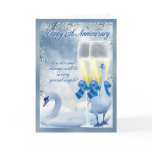 45th Anniversary - Sapphire Anniversary Greeting Card