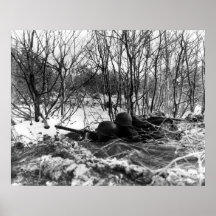 45th Infantry Division at the Bulge Poster