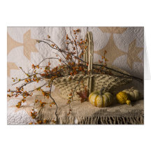 4641 Autumn Still Life Birthday Card