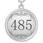 485 Area Code Pendants