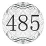 485 Area Code Sticker