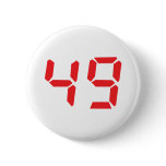 49 fourty-nine red alarm clock digital number pin