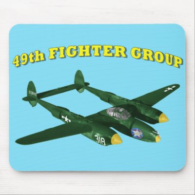 49th fighter Group Mousepad by PilotRoom