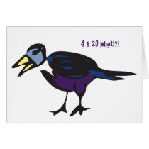 4 & 20 what!?! Card