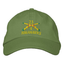 4/23rd Infantry Crossed Rifles Embroidered Hat