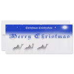 4.25 X9.25 Three Wise Men Merry Christmas Party In invitations